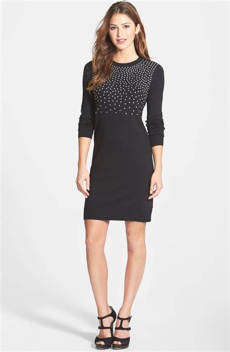 michael kors studded women dress|Michael Kors pullover dresses.